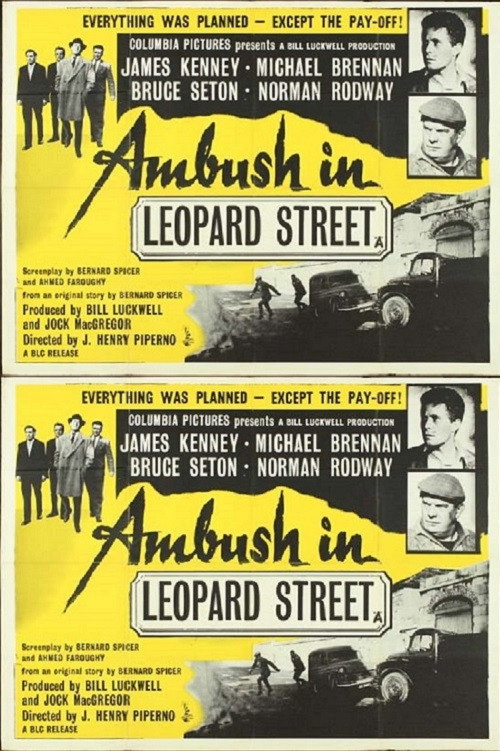 Movie poster for Ambush in Leopard Street (1962)