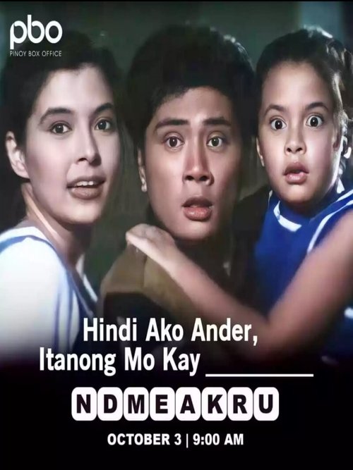 Movie poster for Hindi Ako Ander, Tanong Mo Kay Kumander (1996)
