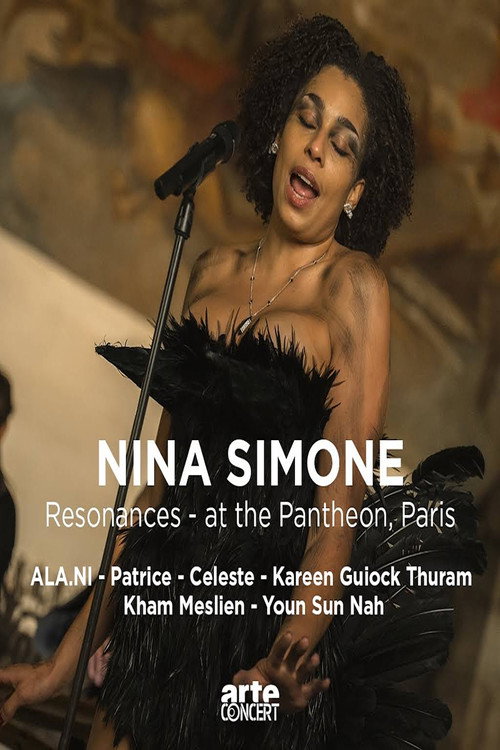 Movie poster for Nina Simone Resonances at the Paris Pantheon (2024)