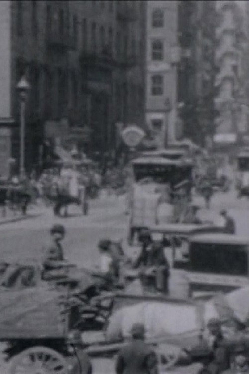 Movie poster for Scene on Lower Broadway (1902)