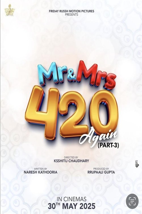 Movie poster for Mr & Mrs 420 Again (2025)