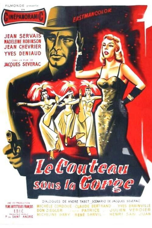 Movie poster for The Knife to the Throat (1955)