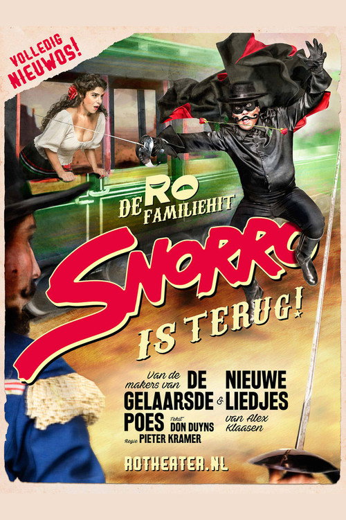 Movie poster for RO Theater: Snorro, de gemaskerde held (2018)