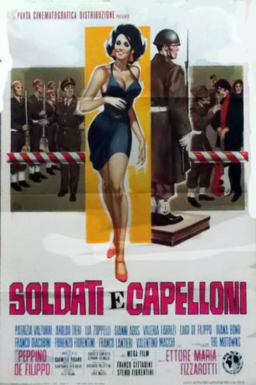 Movie poster for Soldati e capelloni (1967)