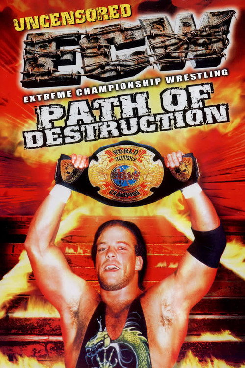 Movie poster for ECW Path of Destruction (2000)