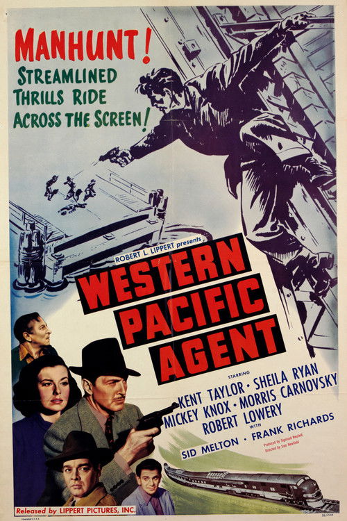 Movie poster for Western Pacific Agent (1950)