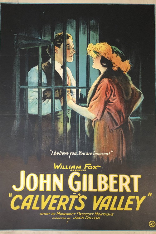 Movie poster for Calvert's Valley (1922)