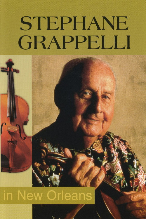 Movie poster for Stephane Grappelli - In New Orleans 1989 (2001)