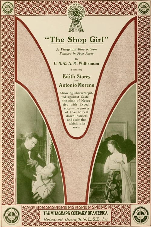 Movie poster for The Shop Girl (1916)