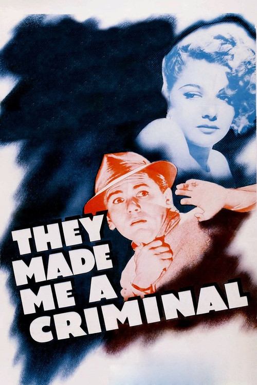 Movie poster for They Made Me a Criminal (1939)