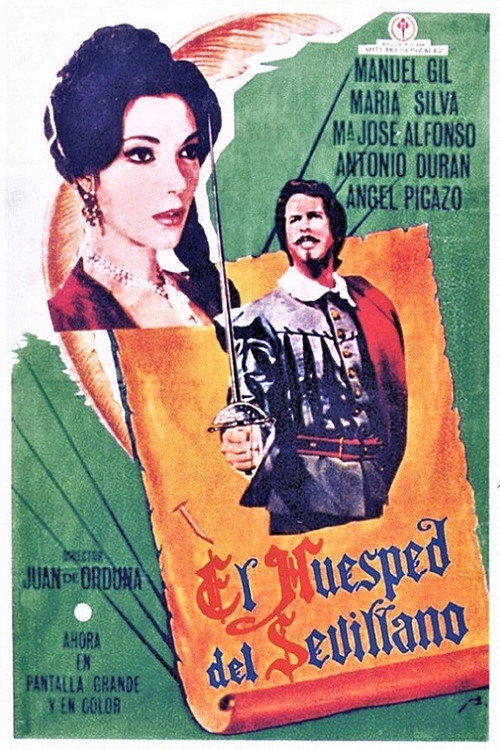 Movie poster for El huesped del sevillano (1970)