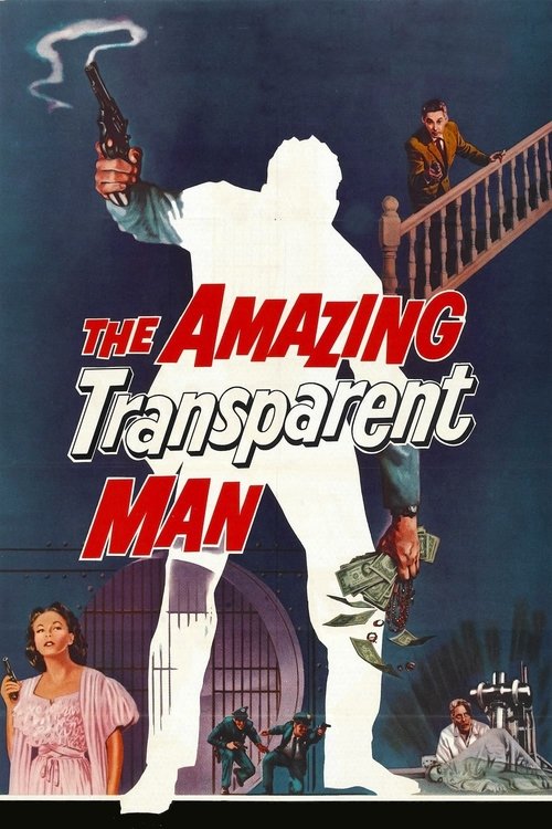 Movie poster for The Amazing Transparent Man (1960)