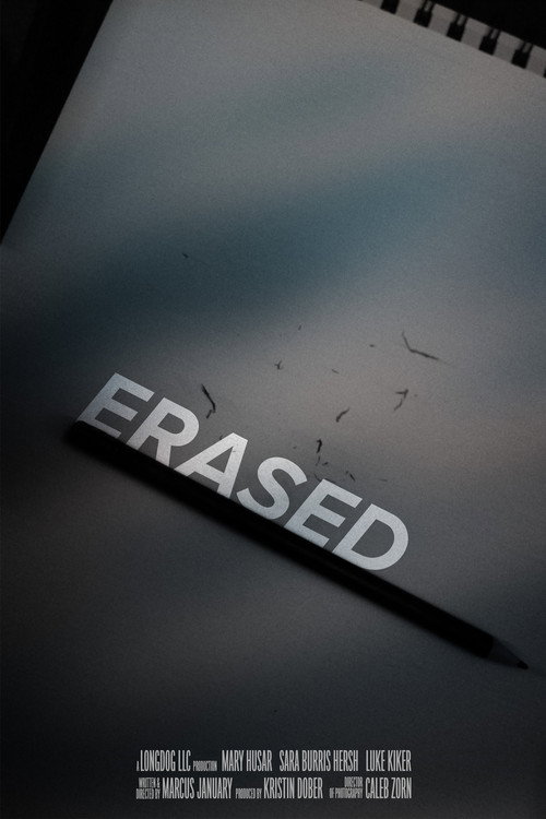 Movie poster for Erased (2023)