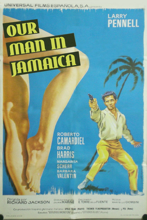 Movie poster for Our Man in Jamaica (1965)