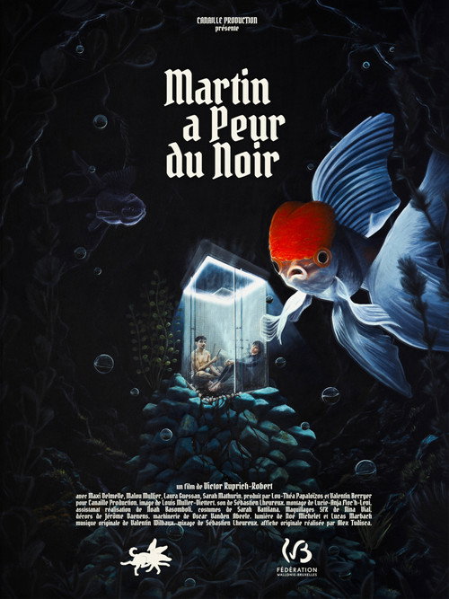 Movie poster for Martin Is Afraid of the Dark (2025)