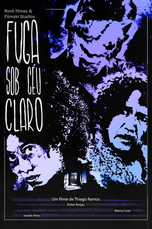 Movie poster for Fuga Sob Céu Claro