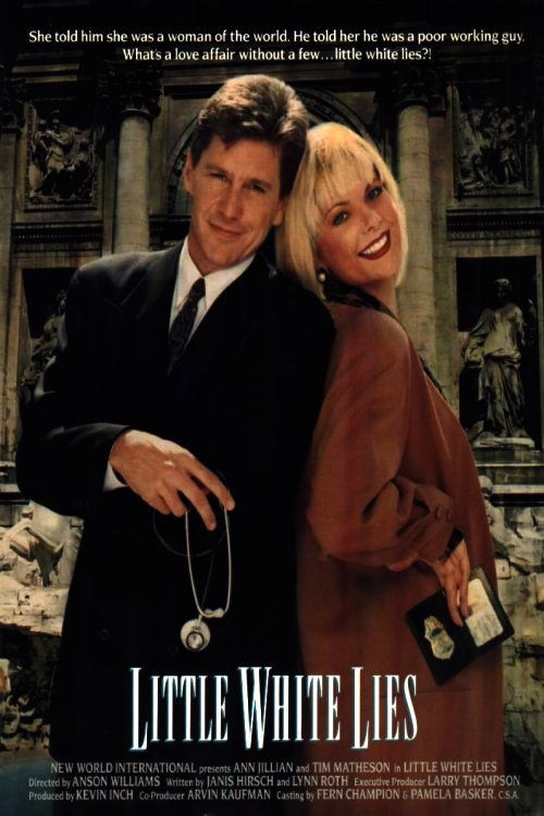 Movie poster for Little White Lies (1989)