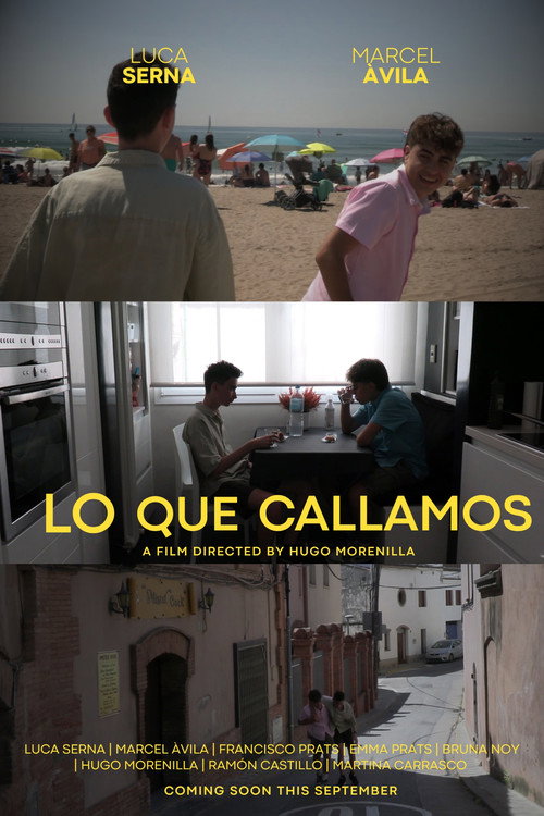 Movie poster for LO QUE CALLAMOS (2025)