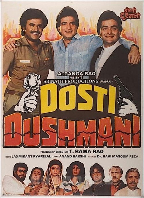 Movie poster for Dosti Dhushmani (1986)