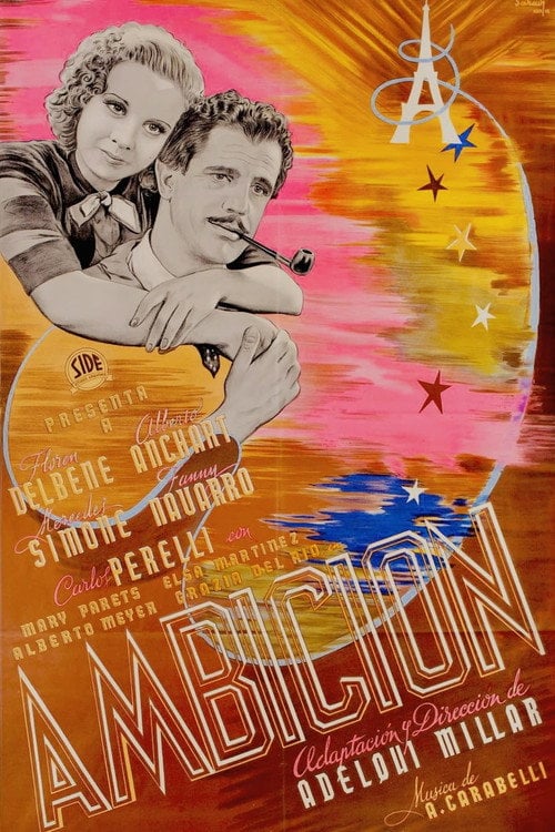 Movie poster for Ambición (1939)