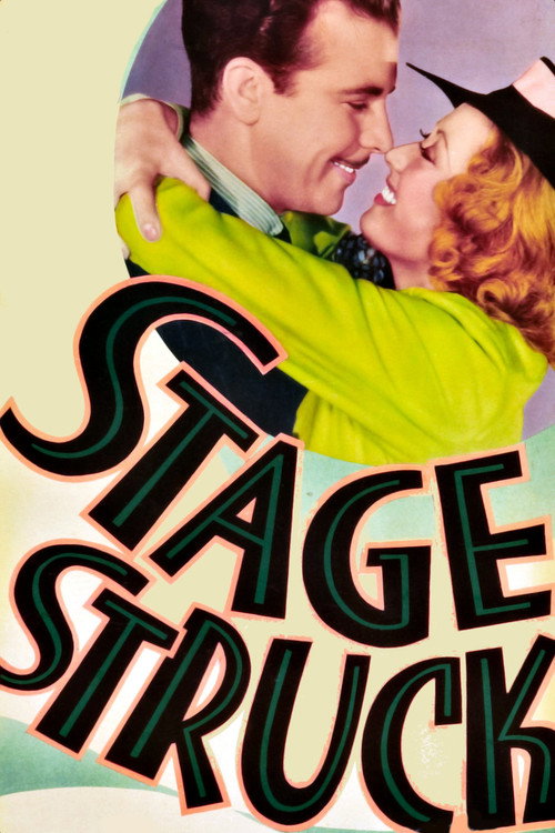 Movie poster for Stage Struck (1936)