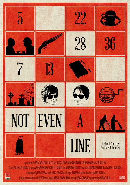 Movie poster for Not Even a Line (2017)