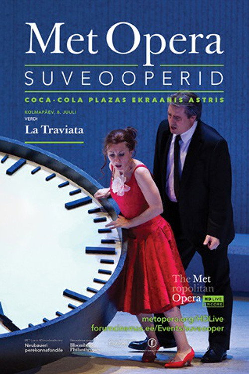 Movie poster for The Metropolitan Opera: La Traviata (2012)