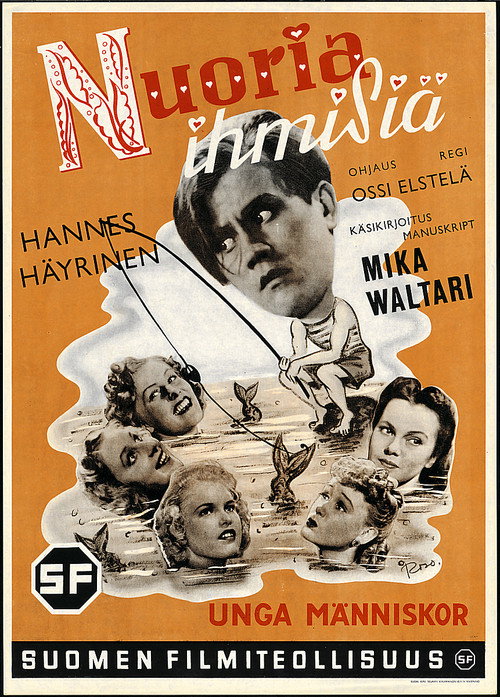 Movie poster for Nuoria ihmisiä (1943)