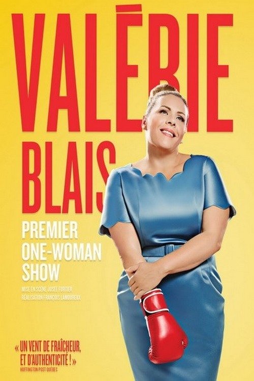 Movie poster for Valérie Blais - Premier one-woman show (2017)
