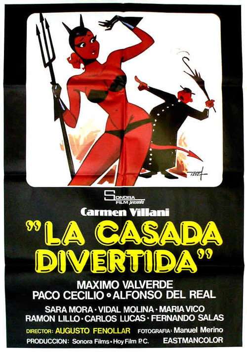 Movie poster for La casada divertida (1981)