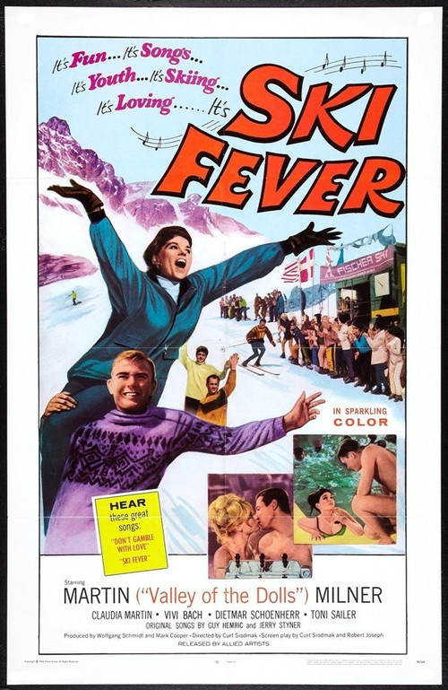 Movie poster for Ski Fever (1966)