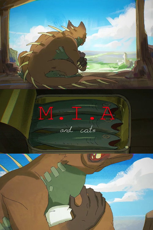 Movie poster for M.I.A and Cats (2023)