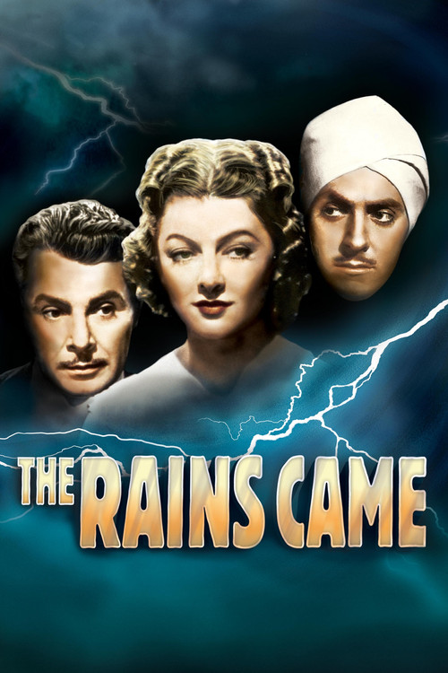 Movie poster for The Rains Came (1939)