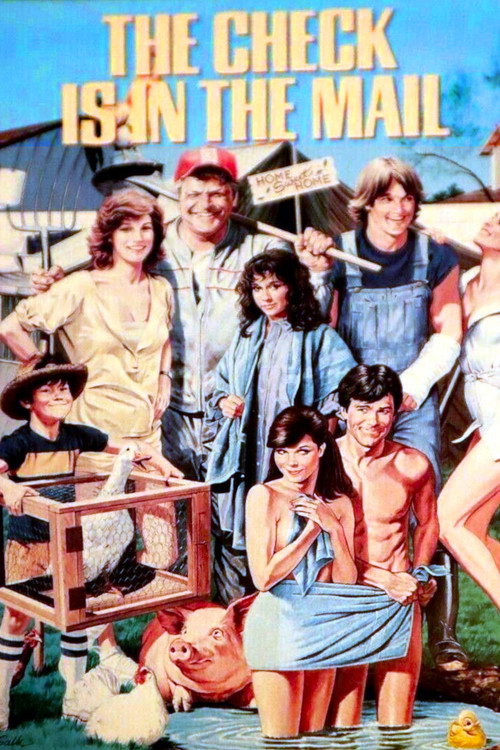 Movie poster for The Check is in the Mail... (1986)