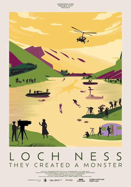 Movie poster for Loch Ness: They Created a Monster (2023)