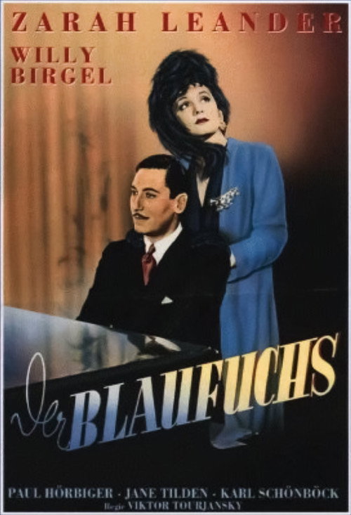 Movie poster for Der Blaufuchs (1938)