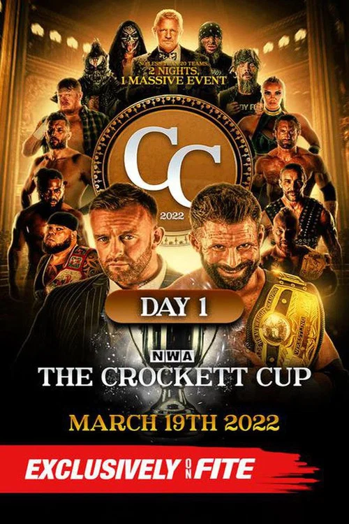 Movie poster for NWA Crockett Cup 2022: Night 1 (2022)