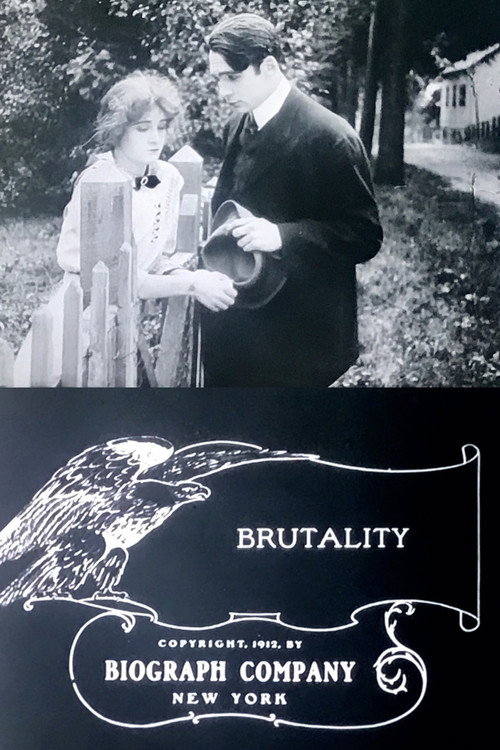 Movie poster for Brutality (1912)