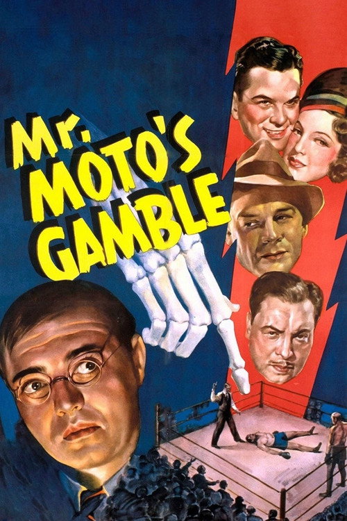 Movie poster for Mr. Moto's Gamble (1938)
