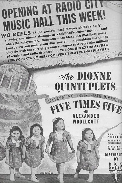 Movie poster for Five Times Five (1939)