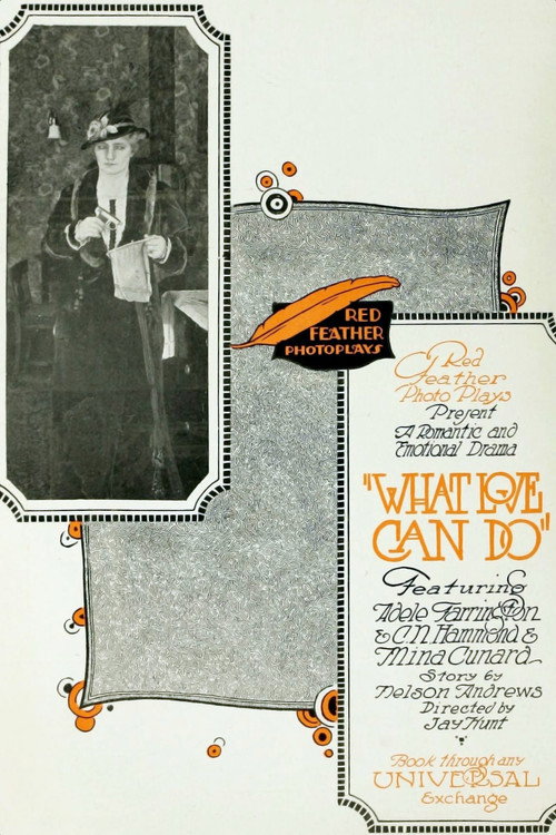 Movie poster for What Love Can Do (1916)