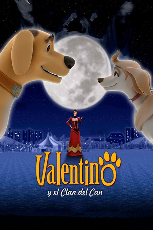 Movie poster for Valentino and the Dog Clan (2008)