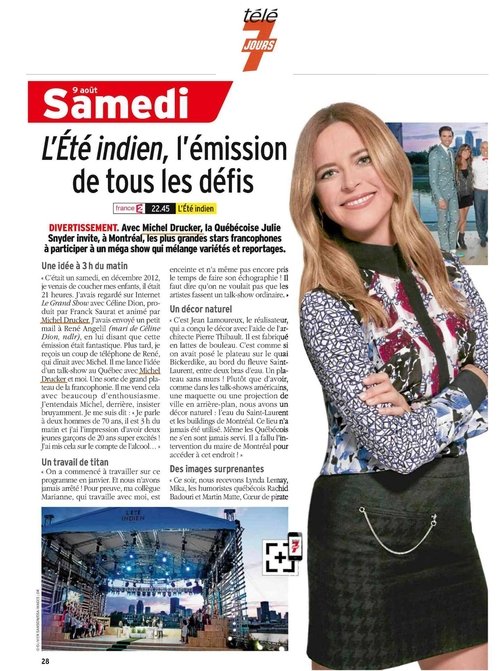 L'Été indien poster