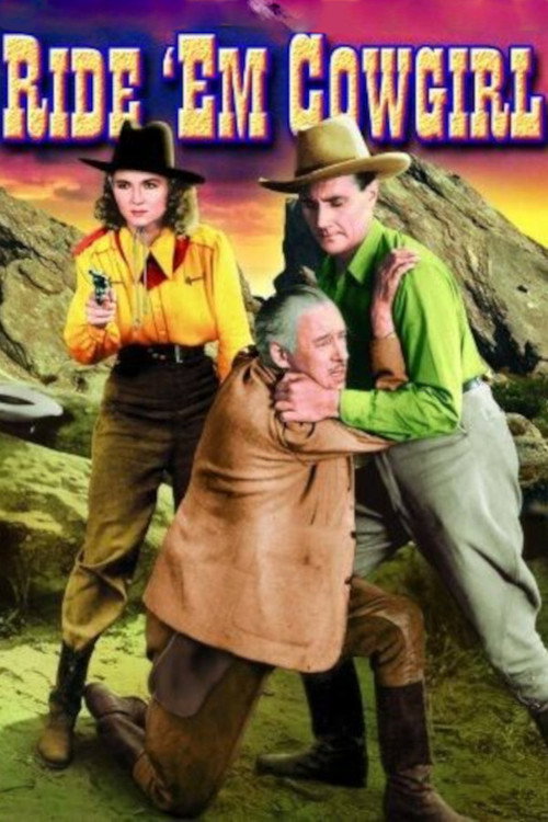 Movie poster for Ride 'em, Cowgirl (1939)