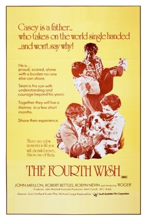 Movie poster for The Fourth Wish (1976)