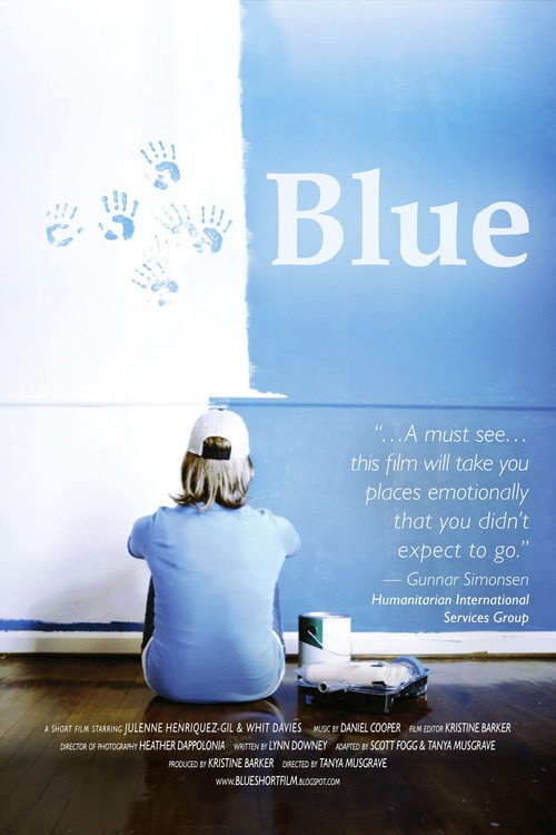Movie poster for Blue (2011)