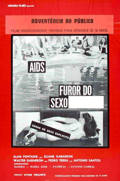 Movie poster for AIDS, Furor do Sexo Explícito (1985)