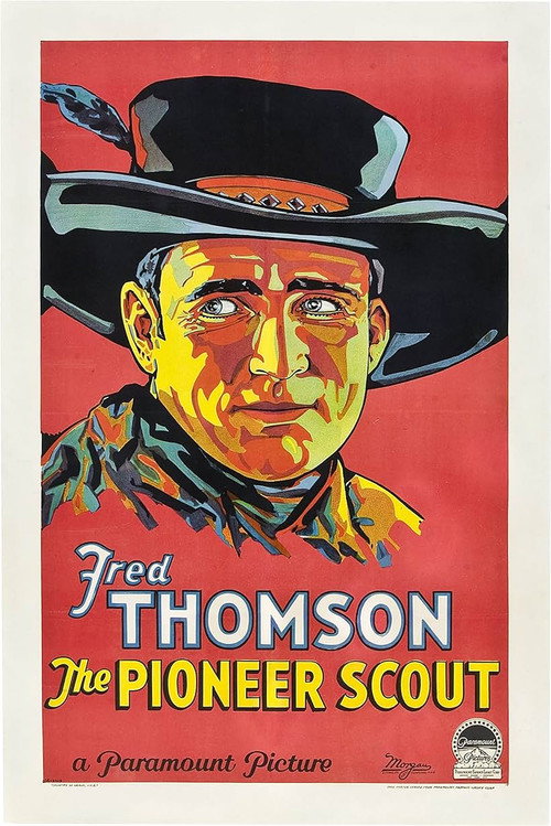 Movie poster for The Pioneer Scout (1928)