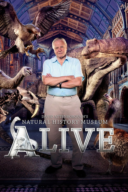 Movie poster for David Attenborough's Natural History Museum Alive (2014)