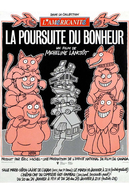 Movie poster for La poursuite du bonheur (1987)